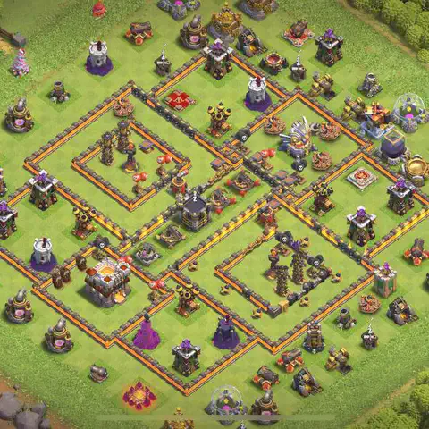 TH11 farming loot base layout #041