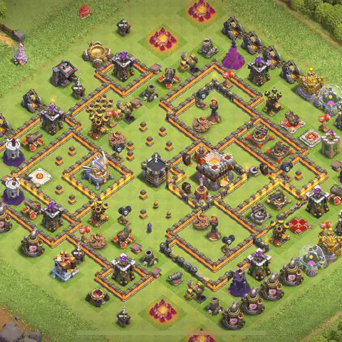 TH11 farming loot base layout #042