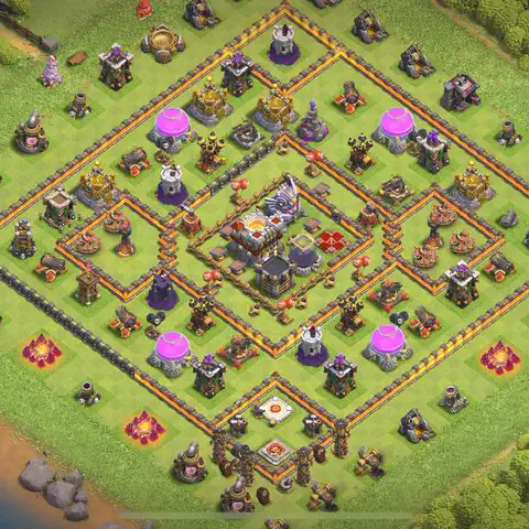 TH11 farming loot base layout #045