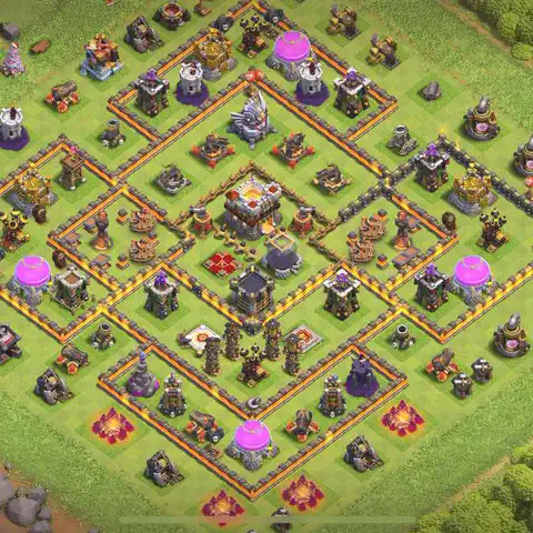 TH11 farming loot base layout #046