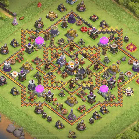 TH11 farming loot base layout #047