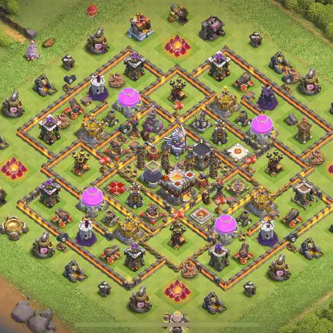 TH11 farming loot base layout #050