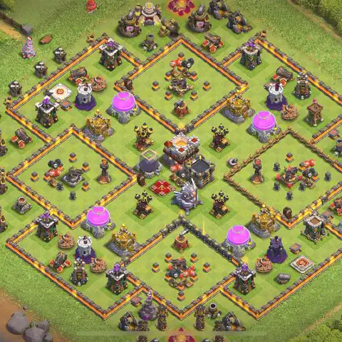 TH11 farming loot base layout #051
