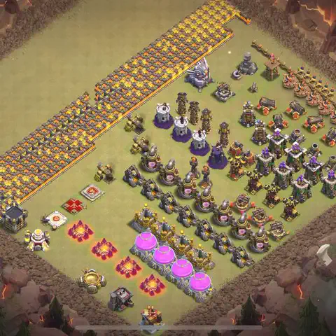 TH11 farming loot base layout #053