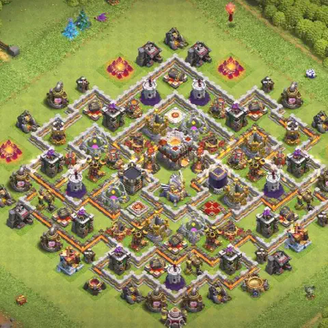 TH11 farming loot base layout #079