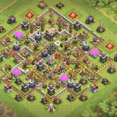 TH11 farming loot base layout #088