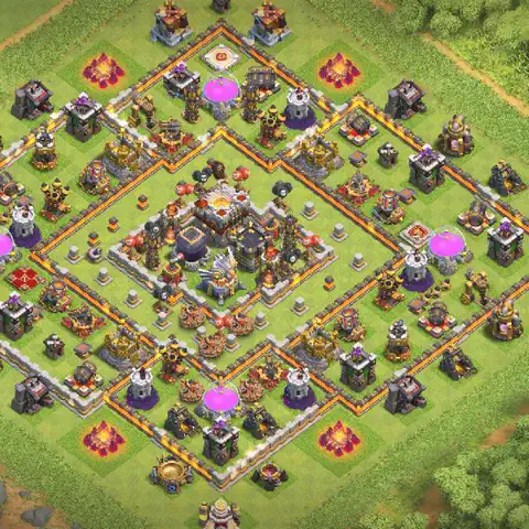 TH11 farming loot base layout #089
