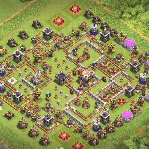TH11 farming loot base layout #093
