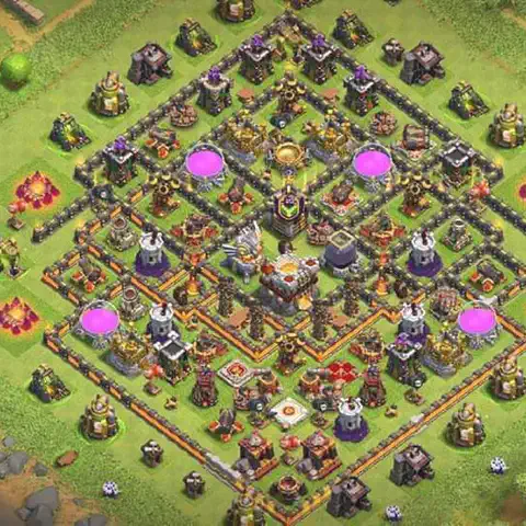 TH11 farming loot base layout #097