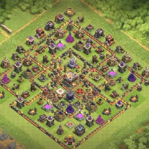 TH11 farming loot base layout #098