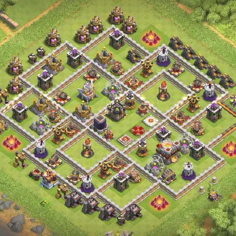 TH11 farming loot base layout #101