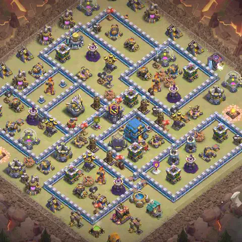 TH12 farming loot base layout #092