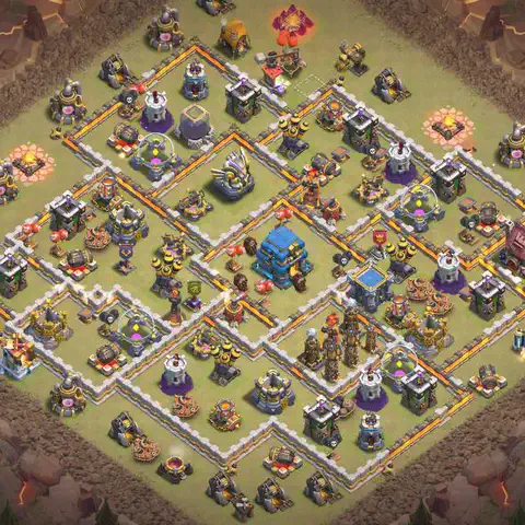 TH12 farming loot base layout #099