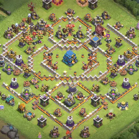 TH12 farming loot base layout #102