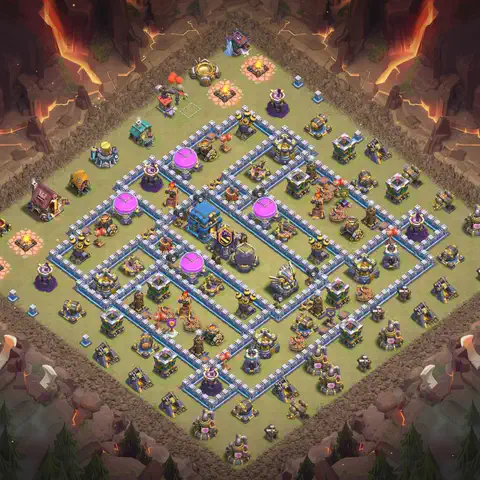TH12 farming loot base layout #140