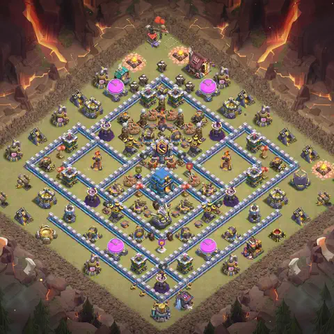 TH12 farming loot base layout #141