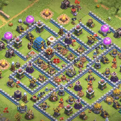 TH12 farming loot base layout #234