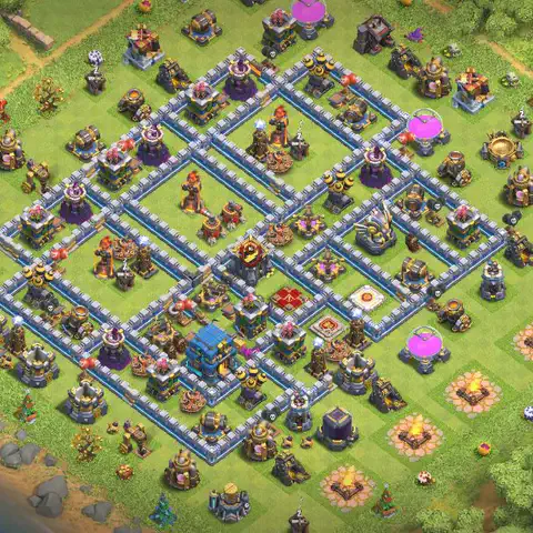 TH12 farming loot base layout #241
