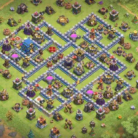 TH12 farming loot base layout #244