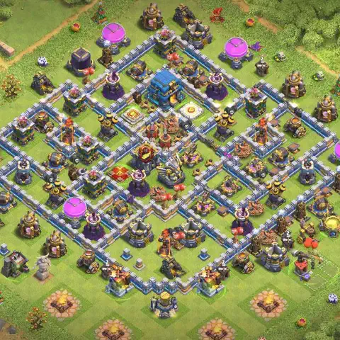 TH12 farming loot base layout #248