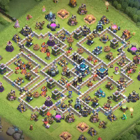 TH13 farming loot base layout #005