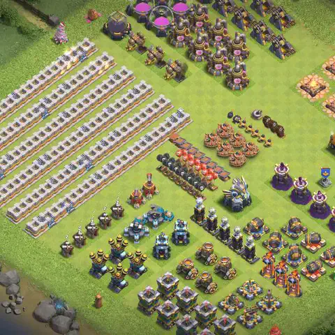TH13 farming loot base layout #006