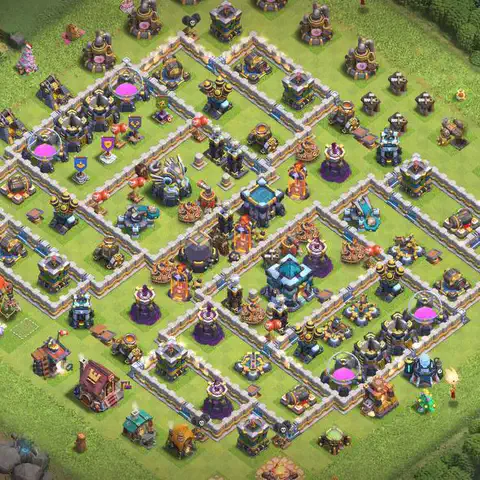 TH13 farming loot base layout #007