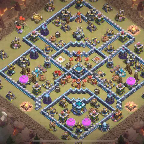 TH13 farming loot base layout #085