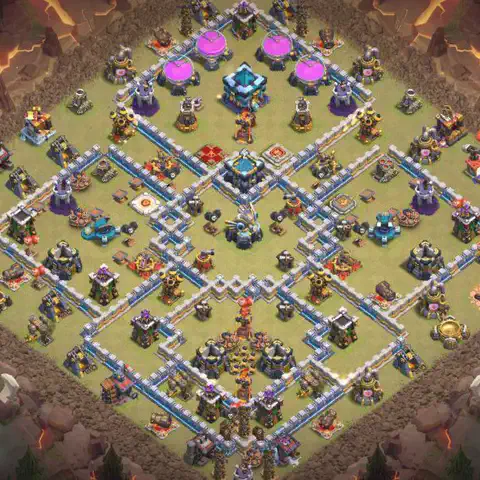 TH13 farming loot base layout #088