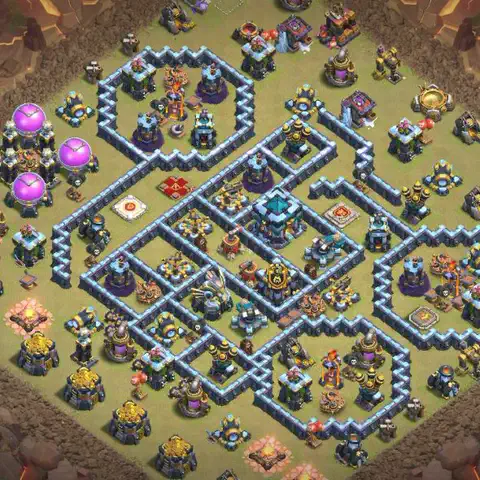 TH13 farming loot base layout #092