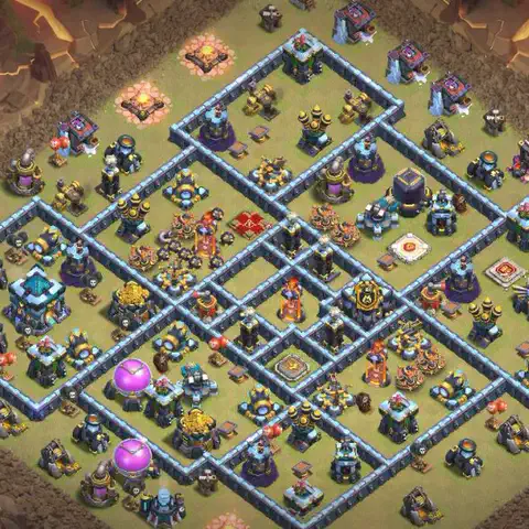 TH13 farming loot base layout #093