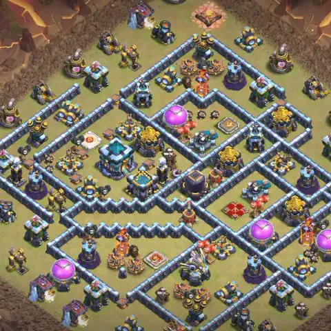 TH13 farming loot base layout #094