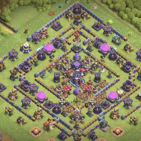 TH15 farming loot base layout #004