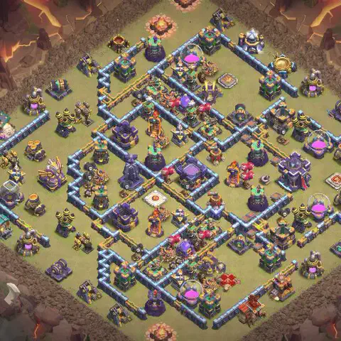 TH15 anti hydra cwl war base layout #049