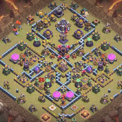 TH15 anti hydra cwl war base layout #067