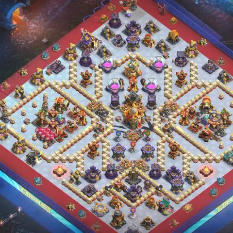 TH16 farming loot base layout #002