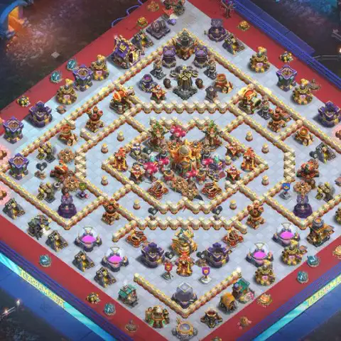 TH16 farming loot base layout #003