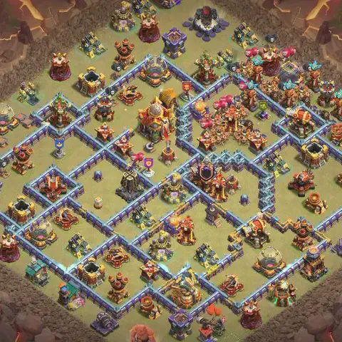 TH16 farming loot base layout #005