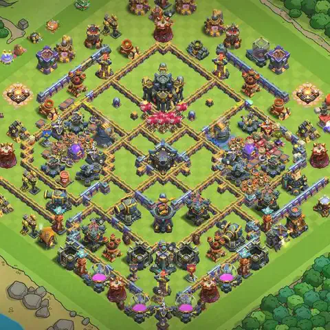 TH17 farming loot base layout #230