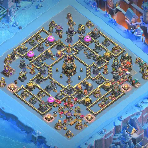TH17 farming loot base layout #241
