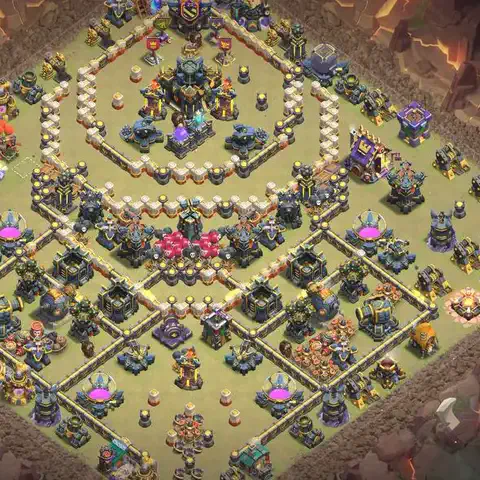 TH17 anti hydra cwl war base layout #001