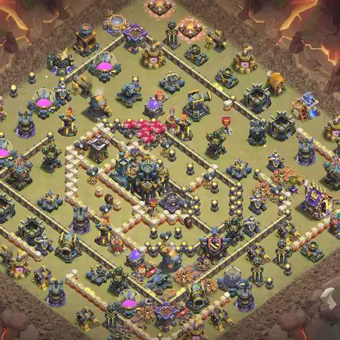 TH17 anti hydra cwl war base layout #007