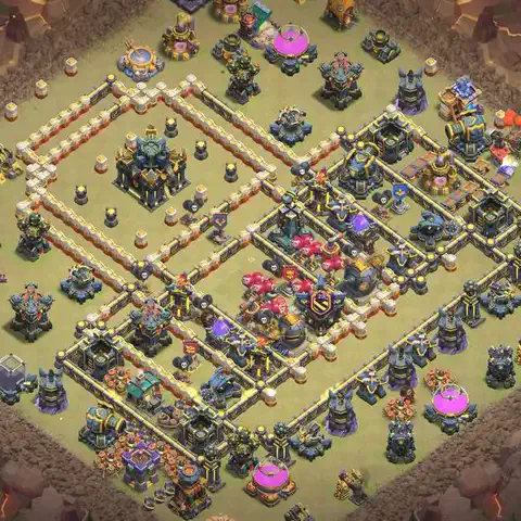 TH17 anti hydra cwl war base layout #058