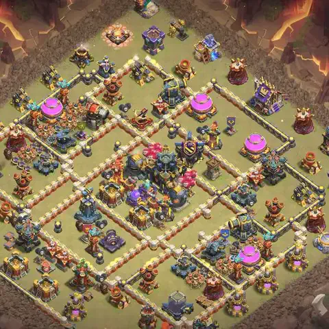 TH17 anti blimp cwl war base layout #190