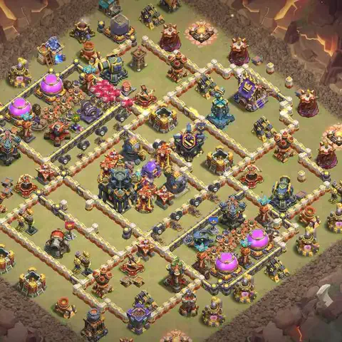 TH17 anti blimp cwl war base layout #220