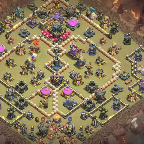 TH17 anti hydra war defense base layout #063