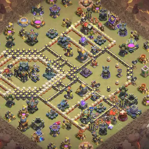 TH17 anti hydra war defense base layout #120