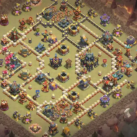 TH17 anti hydra war defense base layout #207