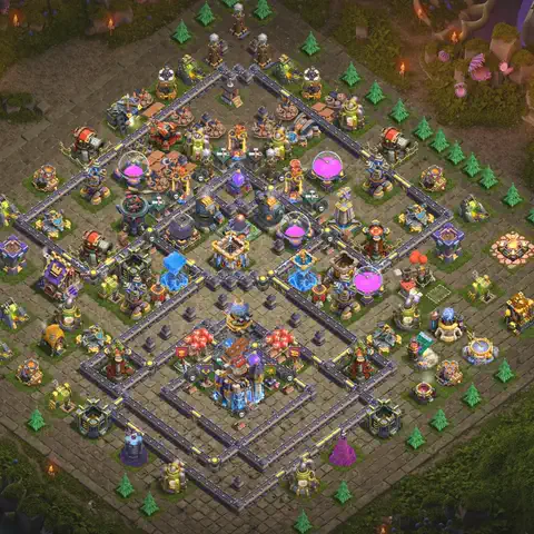 TH18 anti air hybrid base layout #119