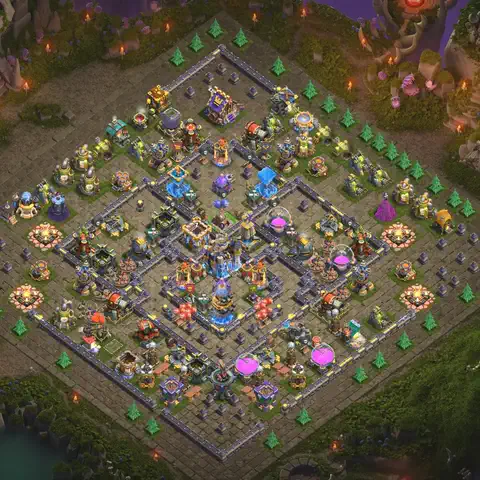 TH18 anti blimp hybrid base layout #124